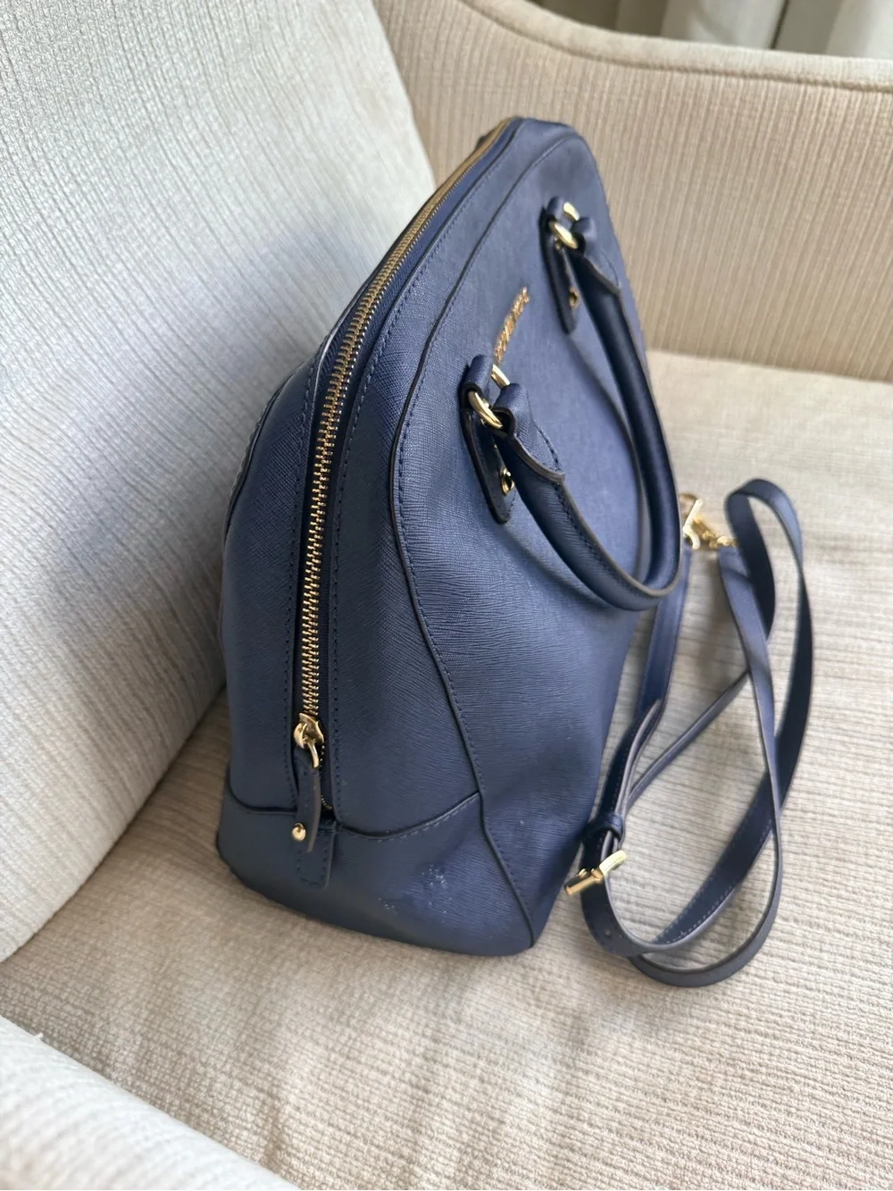 Michael Kors Cindy Navy purse